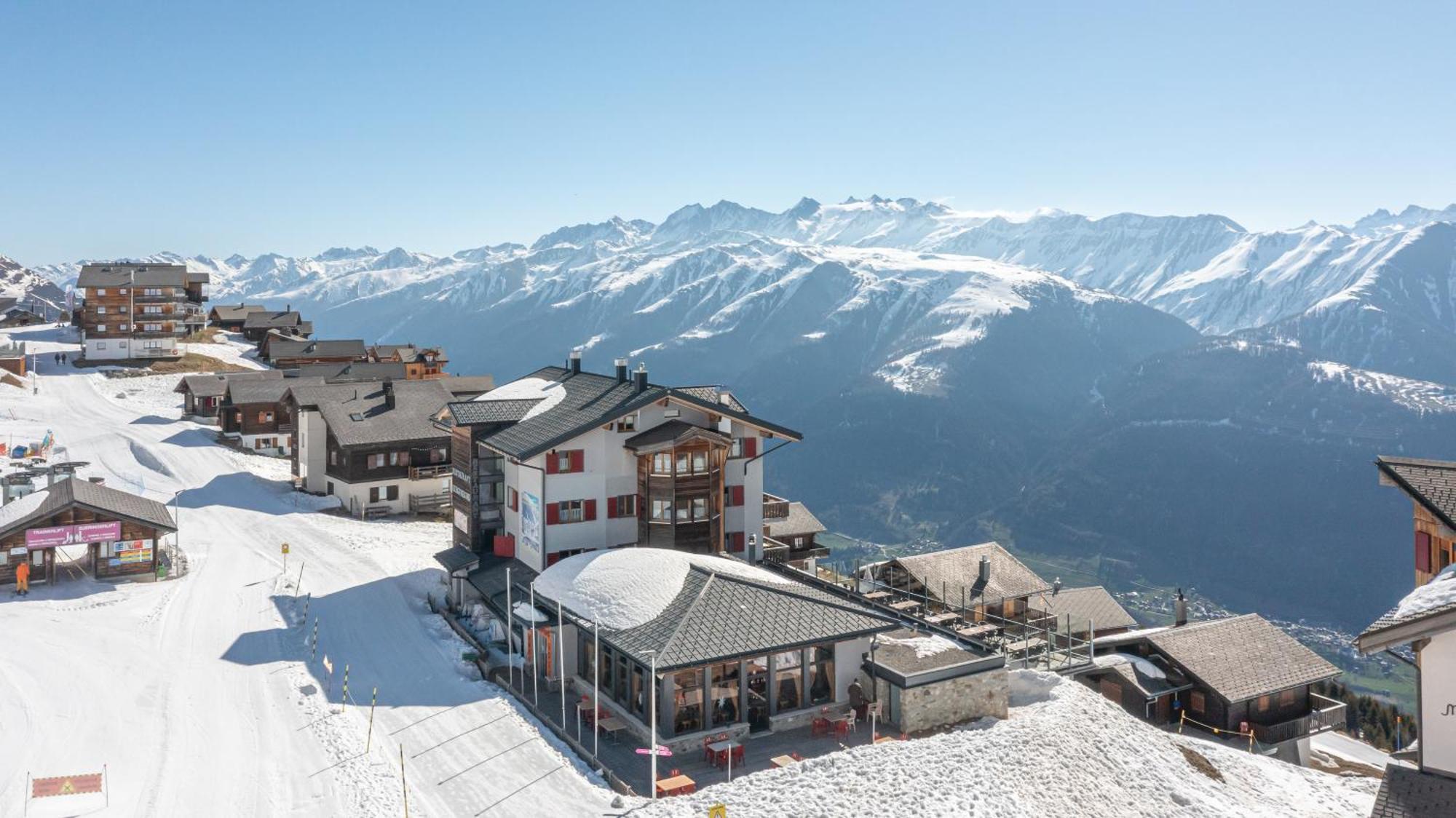 Appartmenthaus Bergfreund Fiesch Eksteriør bilde