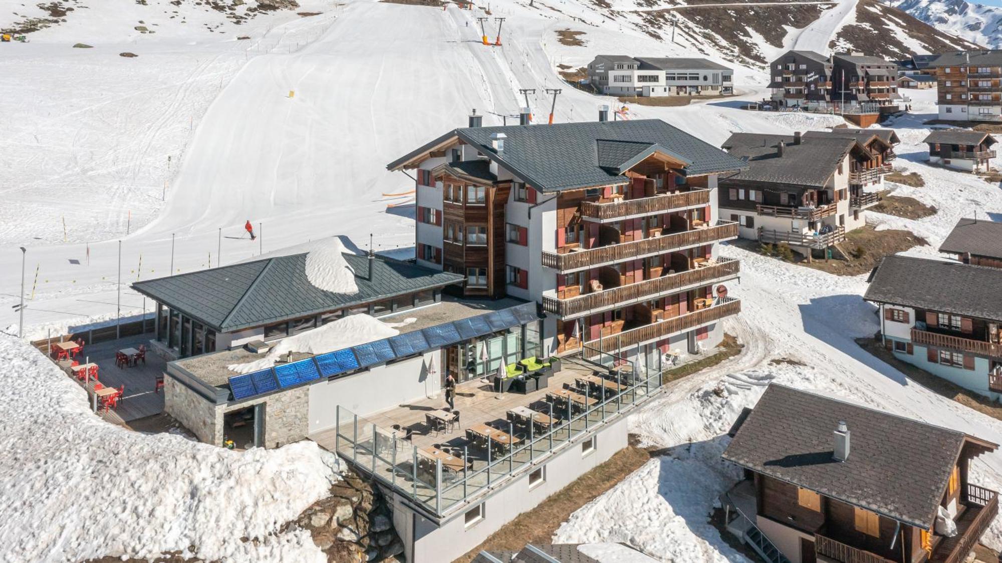 Appartmenthaus Bergfreund Fiesch Eksteriør bilde