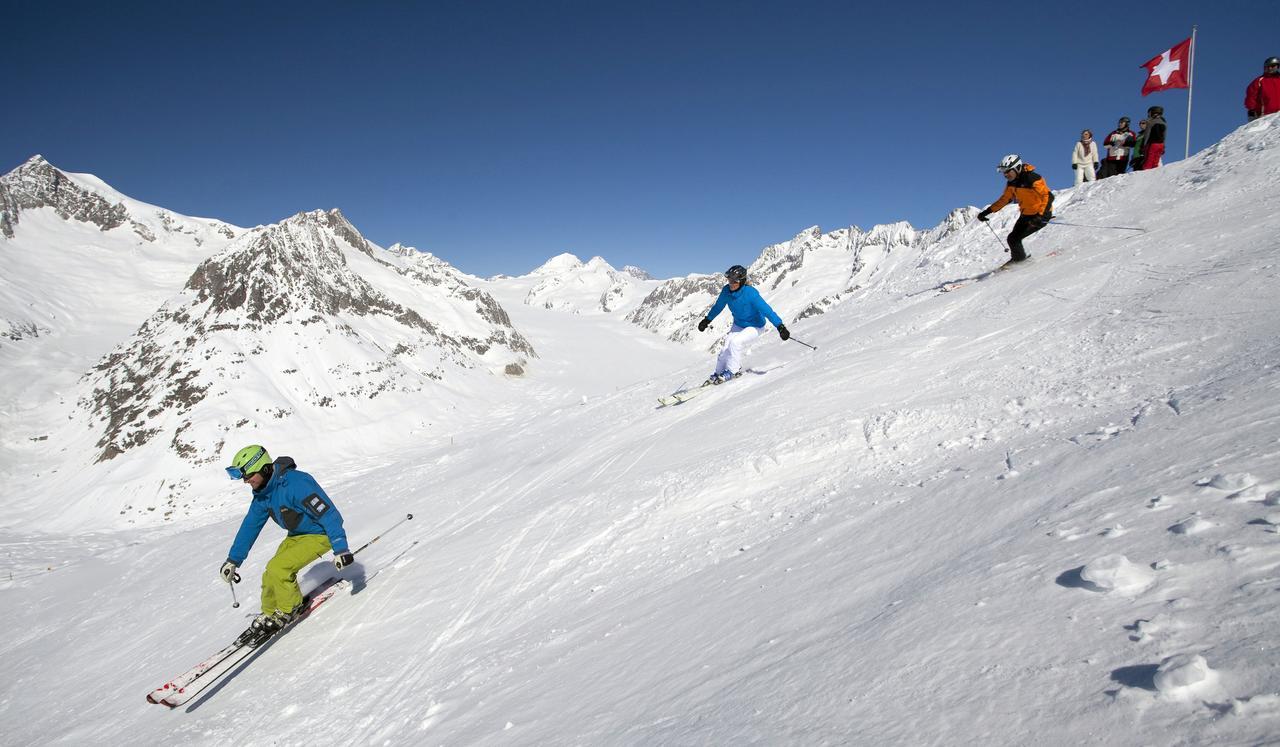 Appartmenthaus Bergfreund Fiesch Eksteriør bilde